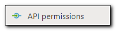 Select API Permissions