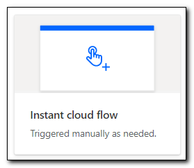 Instant Cloud Flow