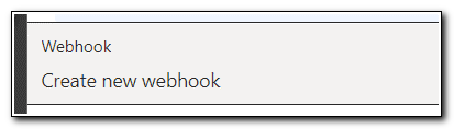 Add Webhook Option